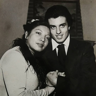 Guillermo Monsanto en su primer papel Bernabé, 1982