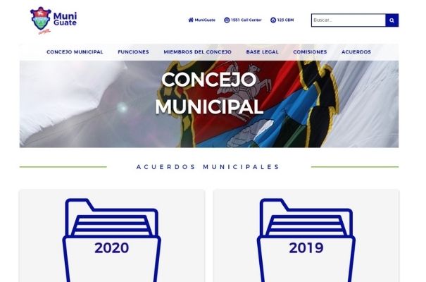 Sección de transparencia