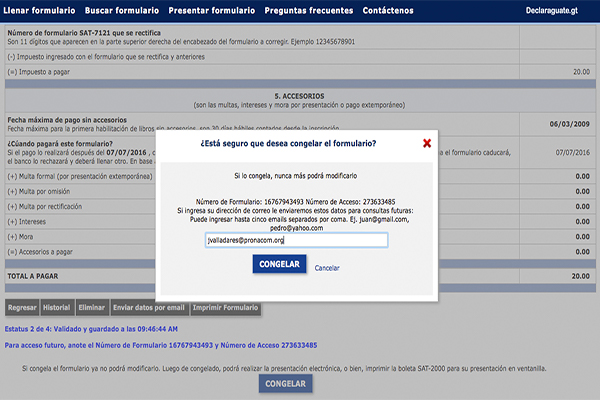 Habilitación de libros declaraguate