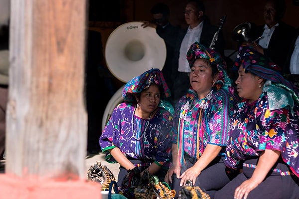 Mapa del Municipio de Santiago Domingo Xenacoj, mujeres. Foto-Xenacoj a colores