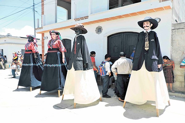 Mapa del Municipio de Santiago Domingo Xenacoj. Foto-Entre Cultura