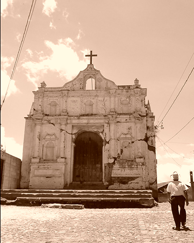Municipio de Ciudad Vieja, Sacatepéquez, iglesia el Calvario - Foto Roberto Urrea