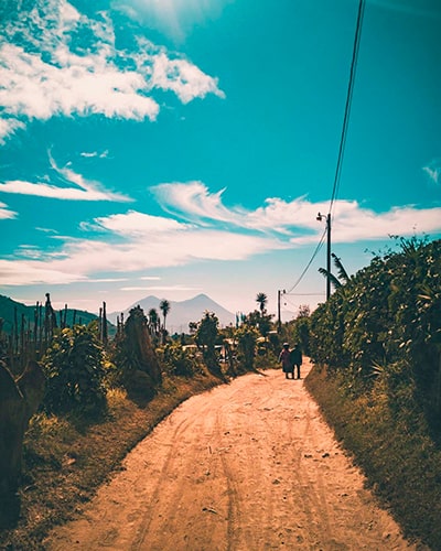 Municipio de Santa María, Sacatepéquez, camino, Foto IG @eiky99