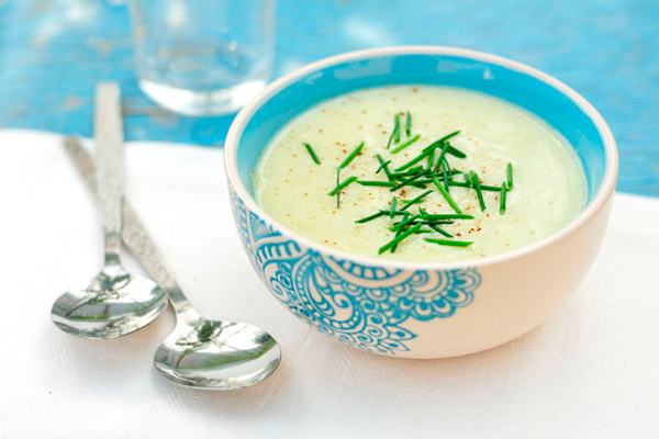 Receta de crema de palmito frío - Foto Cocina y vino