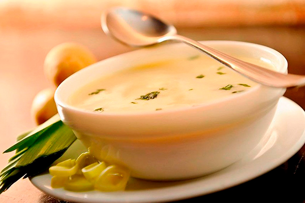 Receta de crema de palmito frío - Foto The Happening