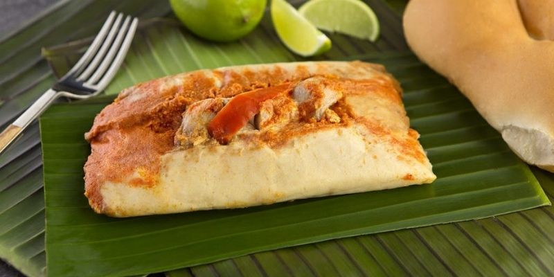 Receta para los tradicionales tamales de gallina - Foto Baqú