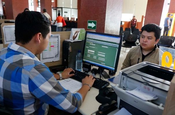 Registro para afiliados IGSS, llenado de formulario - Foto Instituto Guatemalteco de Seguridad Social