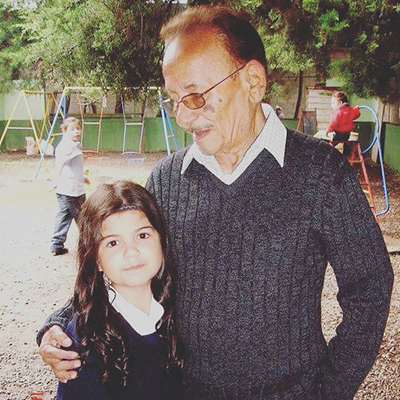 Biografía de María José Carpio y su abuelo  - Foto María José Carpio