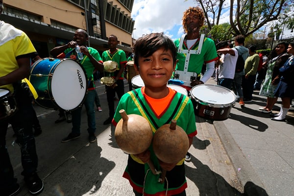 El canto y la música garífuna - Foto Agencia Guatemalteca de Noticias