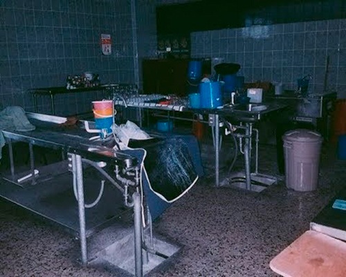 Leyenda del dame tu nalga y te doy tu guacal - Foto Morgue del Hospital San Juan de Dios
