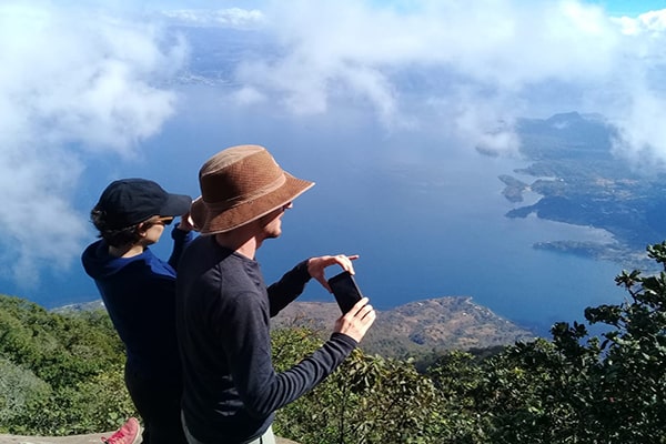 Parque ecológico Volcán San Pedro, turistas - Foto Parque Ecológico Volcán San Pedro