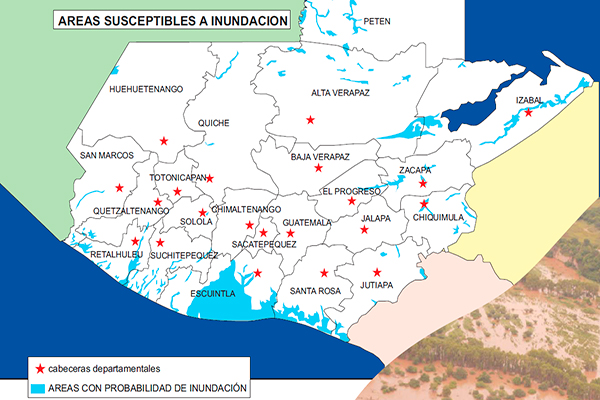 Qué hacer en caso de inundaciones en Guatemala - Foto CONRED