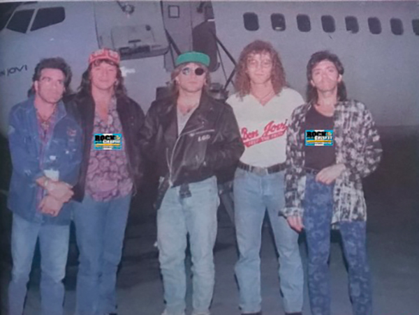 Concierto único de Bon Jovi en Guatemala, 1993 - Foto Rock Chapín