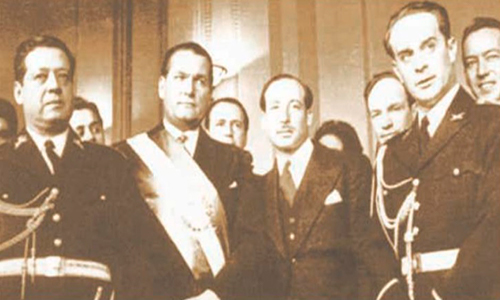 Historia de la Autonomía Universitaria de la USAC, Presidentes de 1945 - Foto Periódico de la USAC