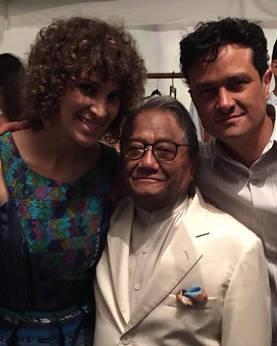 Las visitas de Armando Manzanero a Guatemala - Foto Gaby Moreno FB