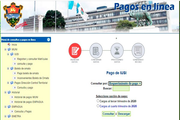 Pago de IUSI Ciudad de Guatemala, foto - Guatemala. com