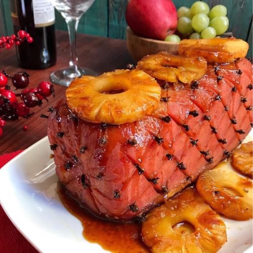 Receta de jamón horneado navideño guatemalteco