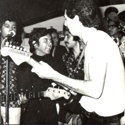 Visita de Carlos Santana a Guatemala en 1973 - Foto Jorge Palmieri