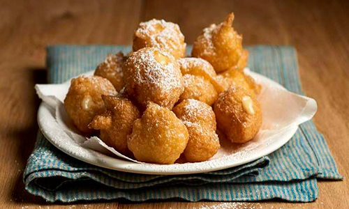 receta de buñuelos de viento rellenos de Guatemala - Foto Mario Postres