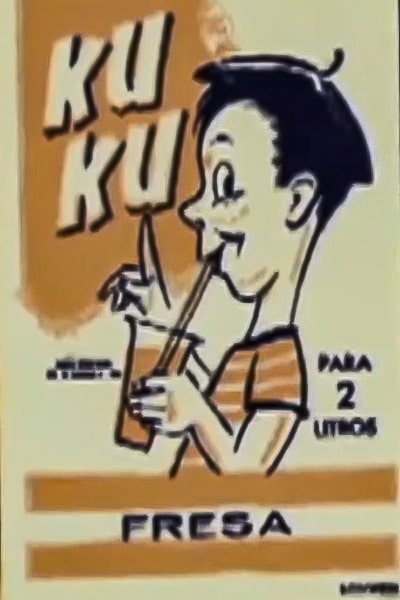 Descripción de foto - Sobrecito con la soda en polvo Ku Ku de sabor a fresa. - Crédito de foto - Malher