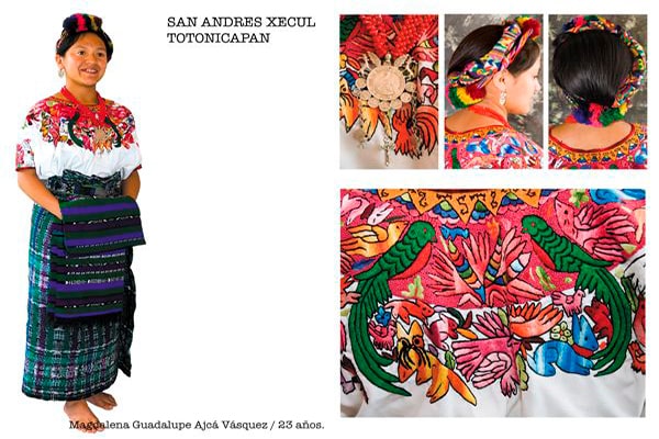 Descripción de foto - traje regional femenino de San Andrés Xecul. - Descripción de foto. - Nancy Chuy