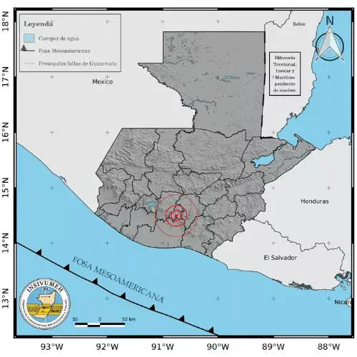 temblores y fallas geológicas en guatemala