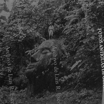 La misteriosa cabeza gigante de Guatemala.