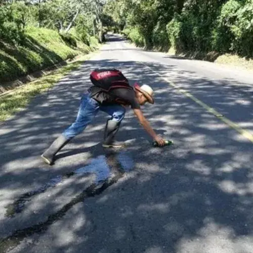 Paso misterioso en San Lucas Tolimán