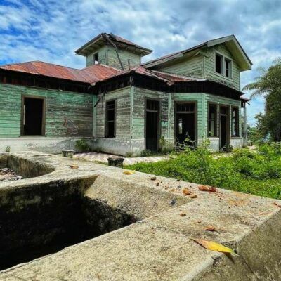Historia de la casa abandonada del expresidente Lázaro Chacón en El Progreso
