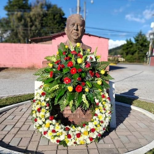Busto en Centro Deportivo Ernesto Villa Alfonso