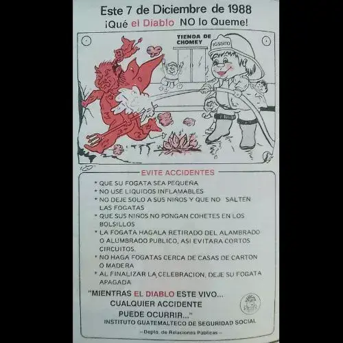 Medidas de seguridad para la Quema del Diablo en Guatemala