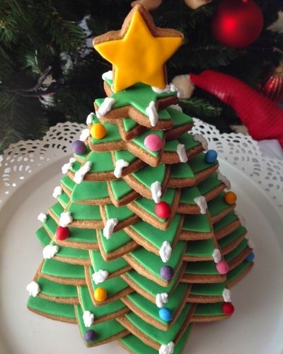 Receta para hacer árbol navideño de galletas al estilo guatemalteco-01