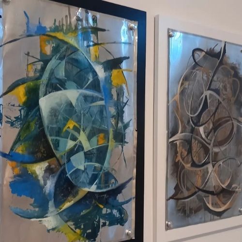 Obras de Mariana Siebold artista guatemalteca