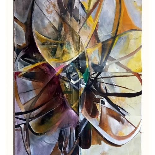 Pintura de Mariana Siebold artista Guatemala