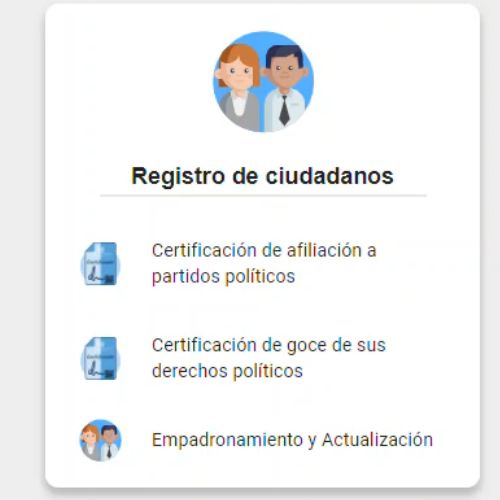 Pasos para empadronarse en línea en Guatemala 