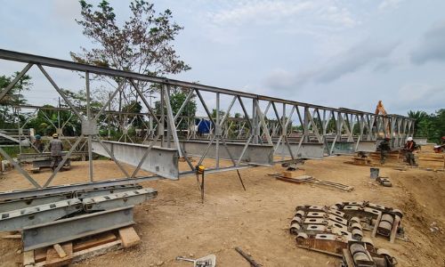 Puente Bailey en Guatemala