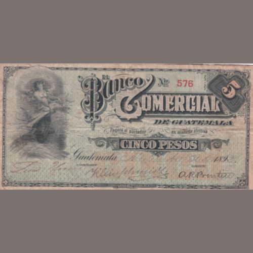 Cómo eran los pesos guatemaltecos
