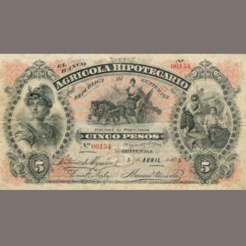 Cómo eran los pesos guatemaltecos