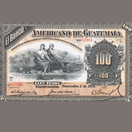 Cómo eran los pesos guatemaltecos