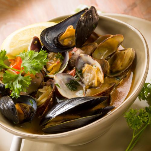 Alimentos que ayudan a fortalecer el sistema inmunológico crustráceos