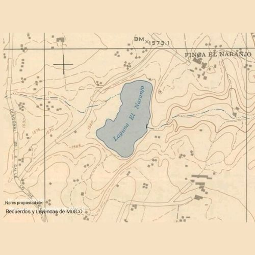Lagunas que existían en varias zonas de la ciudad de Guatemala 