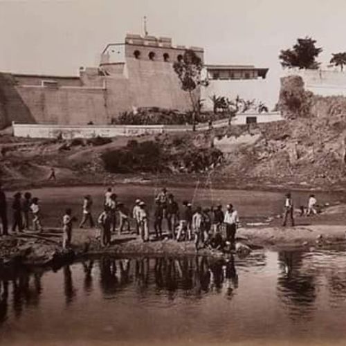 Lagunas que existían en varias zonas de la ciudad de Guatemala 