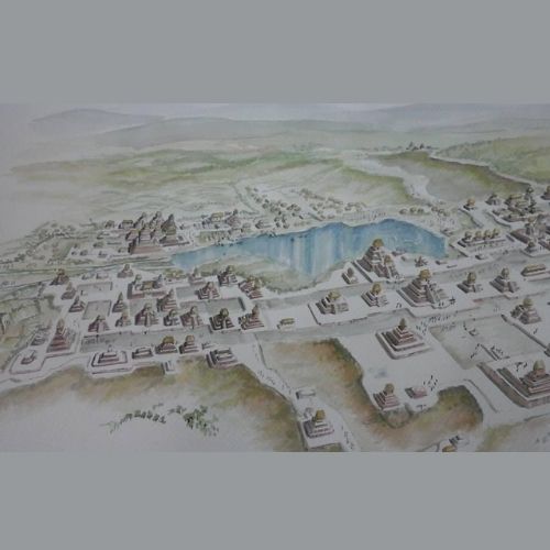 Lagunas que existían en varias zonas de la ciudad de Guatemala 