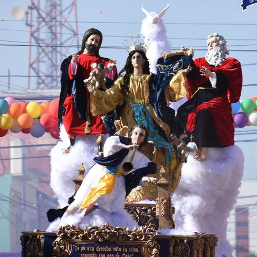 Procesión Virgen de La Asunción, Ciudad de Guatemala