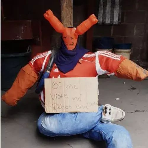 Quema del Diablo en Cobán