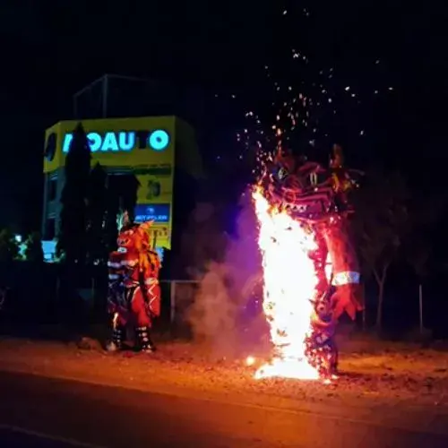 como es la quema del diablo en gt