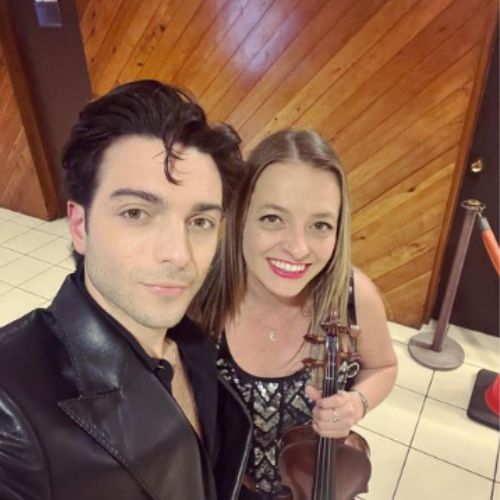 Rosario Vásquez y Gianluca Ginoble de IL Divo