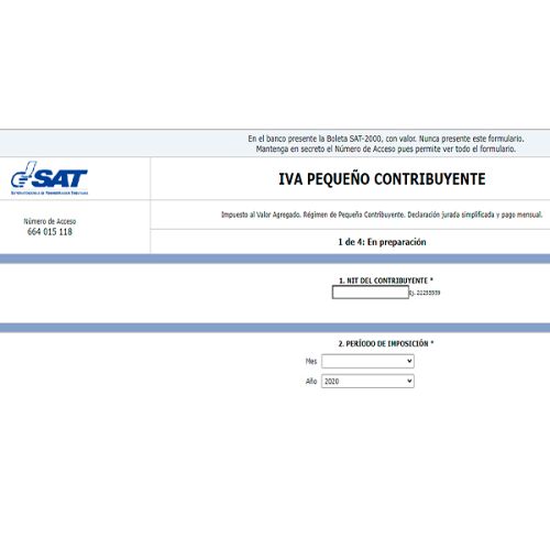 Pasos para declarar Valor Cero en la SAT en línea (2)