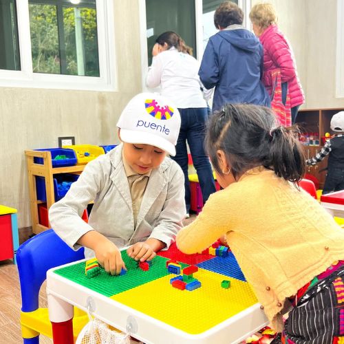 Puente prevención de desnutrición crónica infantil niños