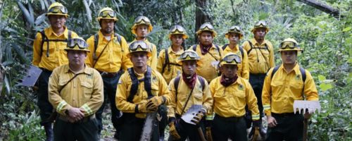 bombero forestal guatemala